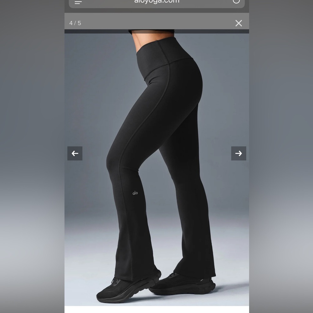 ALO Airbrush High-Waist Bootcut Legging